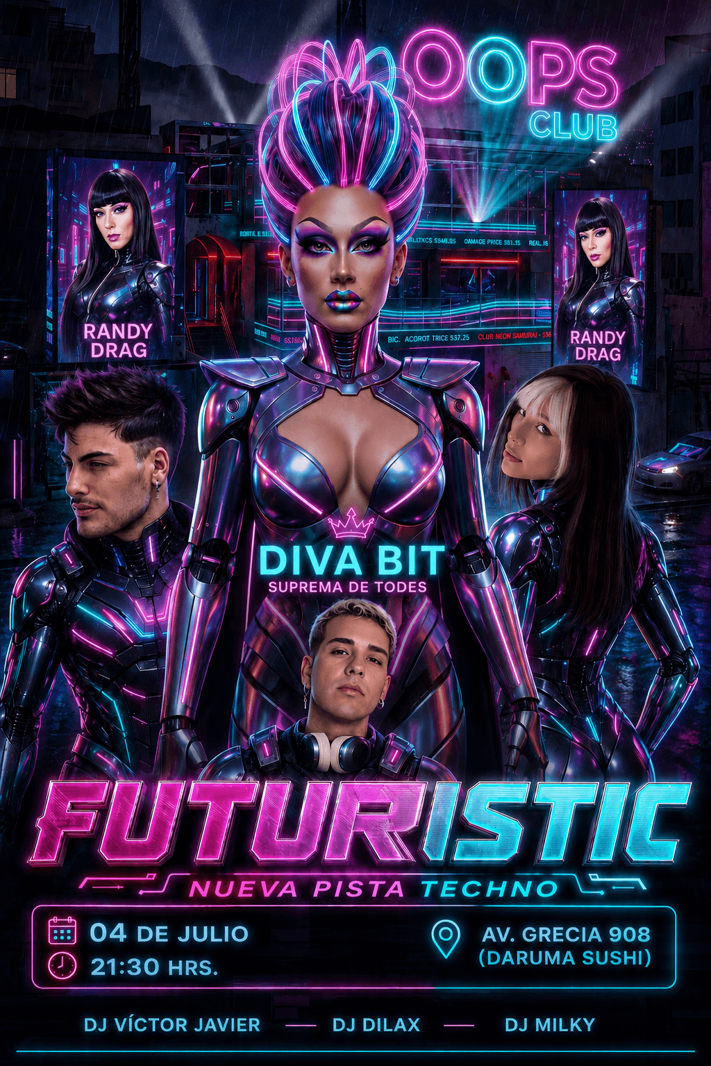 RANDY DRAG - FUTURISTIC image}